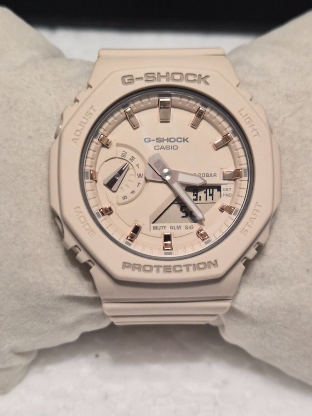 Casio G Shock Carbon Core pink Nearly NWOT